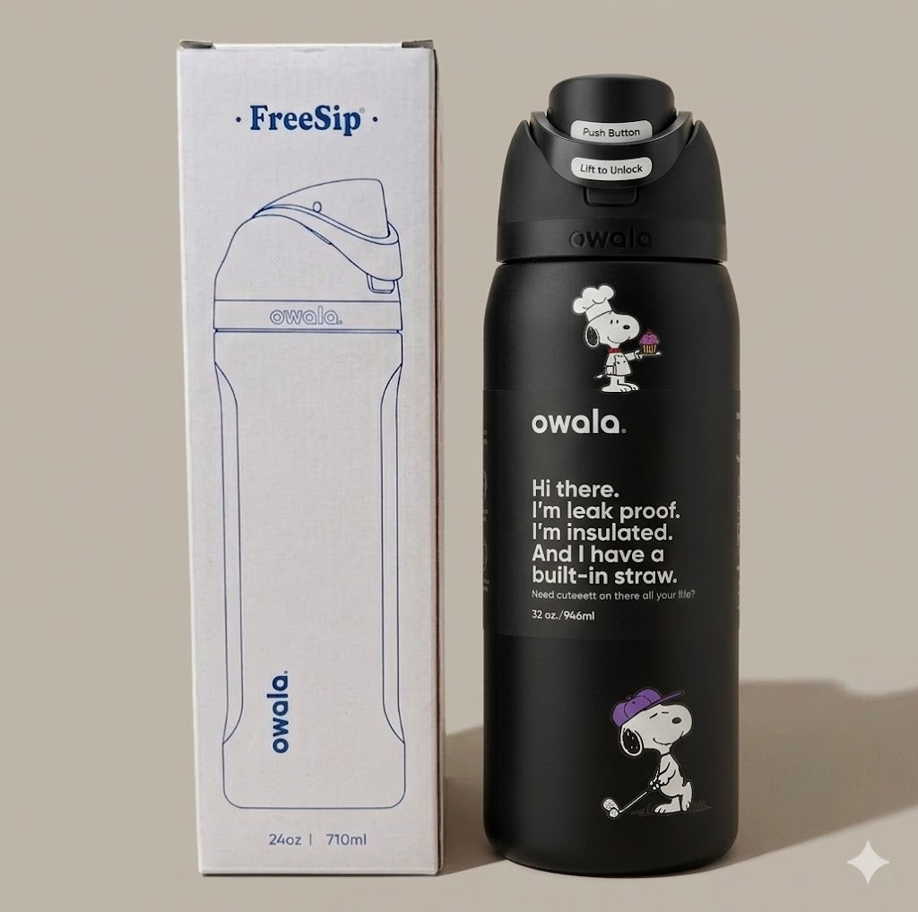 Snoopy Exclusive FreeSip 32oz – Hydriva