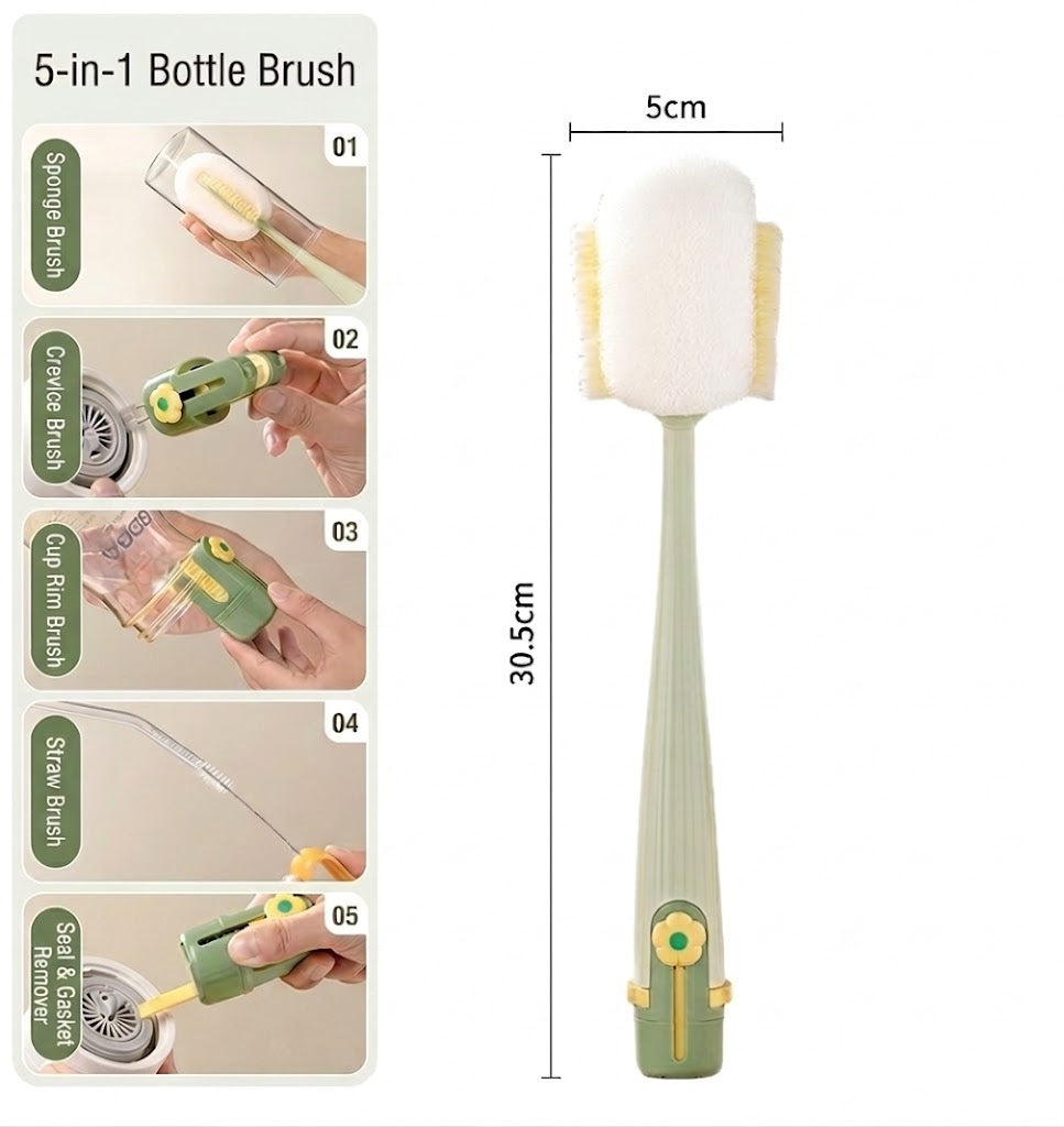 5-in-1 Bottle Cleaner