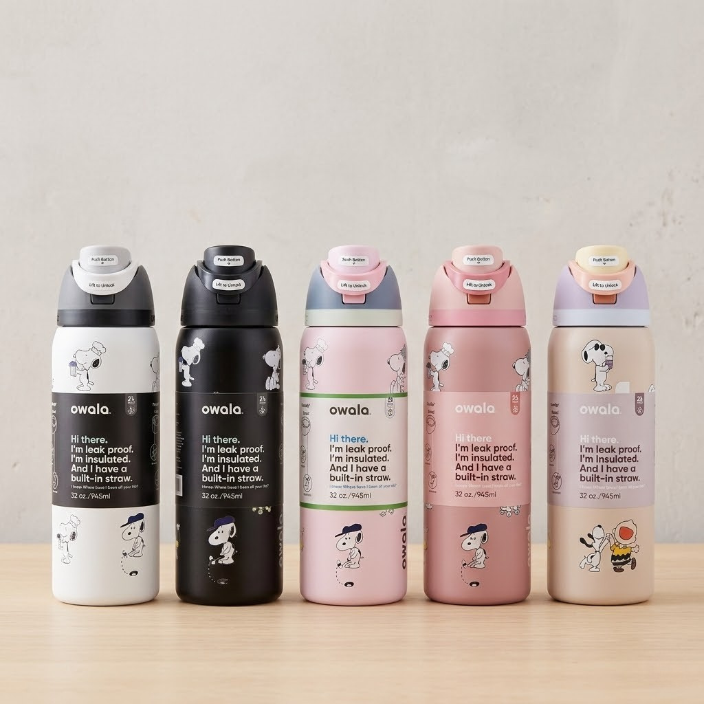 Snoopy Owala Exclusive 32oz