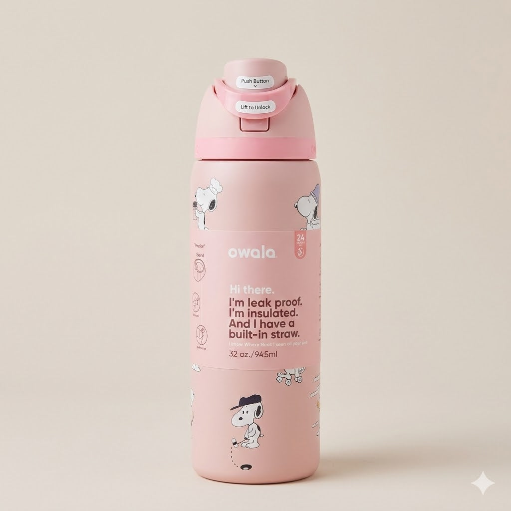 Snoopy Owala Exclusive 32oz